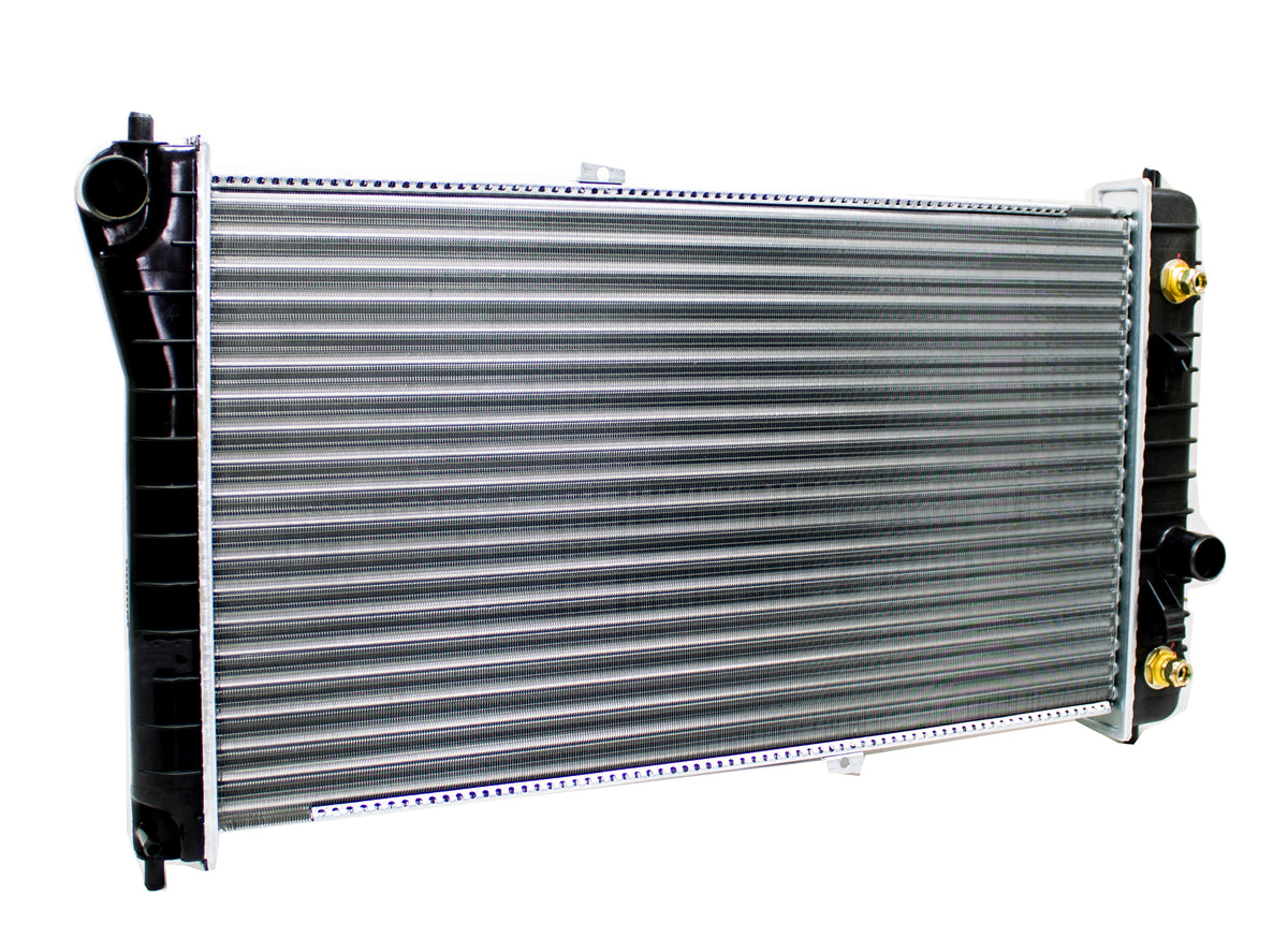 35534 AU M RADIADOR ALUMINIO PLASTICO SUNBIRD/CAVALIER 95-01 95-01 MECANICO TRANS:AUTOMATICA RASA