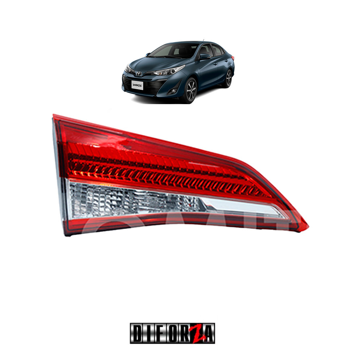 CALAVERA YARIS SEDAN 2018-2022 INT S/ARNES S/LED 4PTAS IZQ #OP