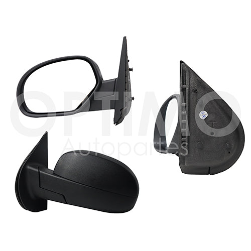 ESPEJO CHEV PU 07-13 / SUBURBAN 06-10 S/CONT CHINO NEGRO XFE/ WT/ HYBRID/ LTZ/ BASE/ LT/ DENALI/ SLE/ SLT PWY DMV DER #OP