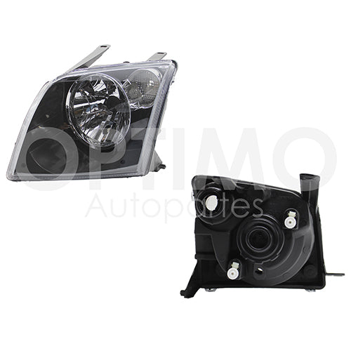 FARO ECOSPORT 06-07 C/CUARTO BCO DIFORZA #OP IZQ