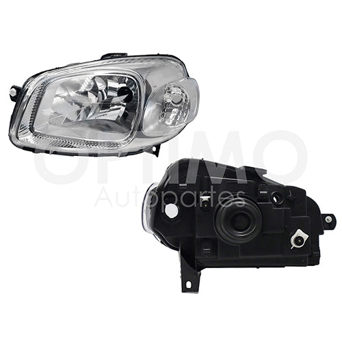 FARO FIAT UNO 15-20 FONDO NEGRO ( RAM PROMASTER RAPID 22-23 ) IZQ #OP