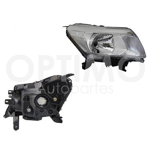 FARO NISSAN PU NP300/FRONTIER 16-20 FONDO CROMADO #OP DER