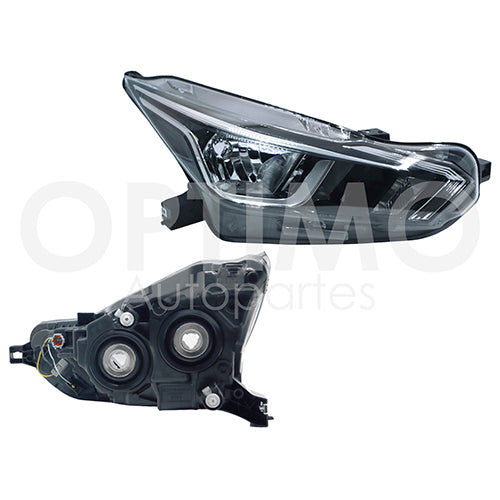 FARO NISSAN VERSA FONDO NEGRO DIFORZA 2020-2021 DER #OP
