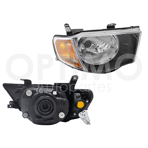 FARO MITSUBISHI PU L200 08-15 CUARTO AMBAR DIFORZA DER #OP