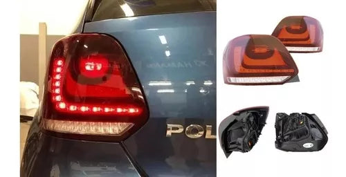 CALAVERAS FULL LED ROJAS POLO 15-17 #AM