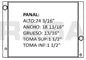 36173 AU RADIADOR ALUMINIO PLASTICO 525i (06), 530i (04-05), 550i (09-10), 650I L6/V8 3.0/4.8 04-10 TRANS:AUTOMATICA RASA