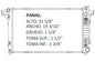 36021 AU RADIADOR ALUMINIO PLASTICO RAM 5.9 LTS V8 98-02 TRANS:AUTOMATICA RASA