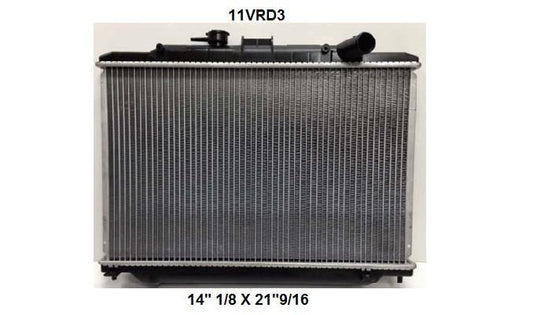 RADIADOR ALUMINIO PLASTICO URVAN 02-08 34 MM TRANS:MANUAL