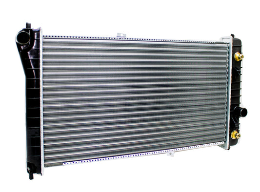 35534 AU M RADIADOR ALUMINIO PLASTICO SUNBIRD/CAVALIER 95-01 95-01 MECANICO TRANS:AUTOMATICA RASA