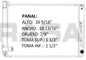 35976 AU RADIADOR ALUMINIO PLASTICO SIENNA 06-07 TRANS:AUTOMATICA RASA