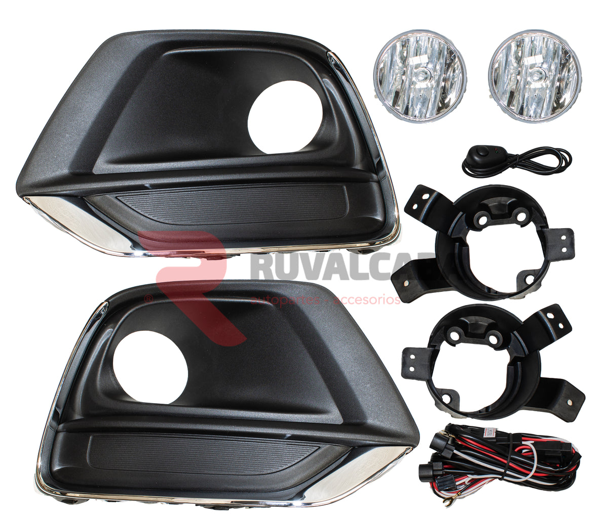 FAROS NIEBLA CHEVROET TRAX 17-20  JUEGO #OP