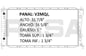35562 AU RADIADOR ALUMINIO PLASTICO LOBO, F-150, F-250, 4.2 Lt V6, 4.6 Lt V8 97-99 TRANS:AUTOMATICA RASA