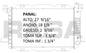 35662 AU RADIADOR ALUMINIO PLASTICO BRONCO, PICK UO F-150, Motor 3.7Lt 4.7Lt 5.7Lt, V6 IGUAL AL 35408 PERO TANQUES INVERTIDOS 85-98 TRANS:AUTOMATICA RASA