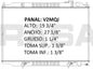 35758 AU RADIADOR ALUMINIO PLASTICO PATHFINDER, INFINITY TOMAS LINEALES QX4 V6 3.3 96-00 TRANS:AUTOMATICA RASA