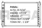 36147 AU RADIADOR ALUMINIO PLASTICO MURANO / QUEST 11-12 TRANS:AUTOMATICA RASA