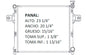 36002 AU RADIADOR ALUMINIO PLASTICO GRAND. CHEROKEE,C0MANDER V6/V8 3.0, 3.7,4.7,5.7, 6.1 05-09 TRANS:AUTOMATICA RASA
