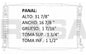 35928 AU RADIADOR ALUMINIO PLASTICO EXPEDITION 8 CIL 5.4 LT F-SERIES LIGHT D 05-10 TRANS:AUTOMATICA RASA
