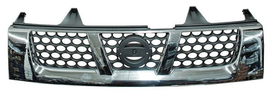 PARRILLA NISSAN PU D22 08-15 CROMADA C/GRAPAS MS #AD