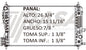 36211 AU RADIADOR ALUMINIO PLASTICO MALIBU 13-15 TRANS:AUTOMATICA RASA