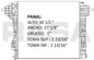 36130 AU RADIADOR ALUMINIO PLASTICO F-550,450,350,250 SUPER DUTY 08-10 TRANS:AUTOMATICA RASA