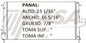 36206 AU M RADIADOR ALUMINIO PLASTICO DUSTER (12-14), STEPWAY (15) 12-15 MECANICO TRANS:AUTOMATICA RASA