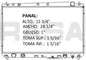 36047 AU RADIADOR ALUMINIO PLASTICO AVALON 00-04 V6 3.0L 00-04 TRANS:AUTOMATICA RASA