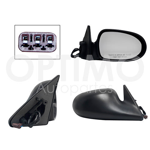 ESPEJO SENTRA 96-00 / LUCINO 96-98 ELECT SE-R/ XE/ SE/ GXE/ BASE DER  #OP