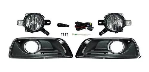 FAROS NIEBLA CHEVROLET PU 07-15 C/PARIILLA  JUEGO CROM #OP