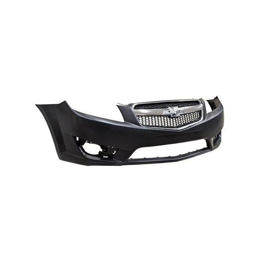 DEFENSA DEL AVEO 17.5-18 C/PARILLA  LINEA ANTERIOR  #AU