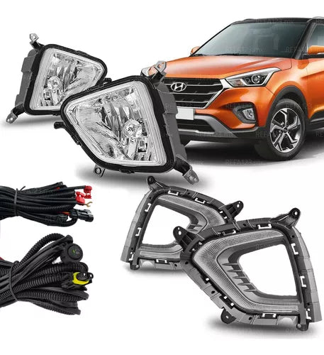 FARO NIEBLA HYUNDAI CRETA IX25  2015 JGO  #OP