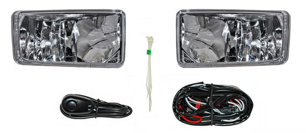FARO NIEBLA CHEV PU/ SUBURBAN/ TAHOE/ AVALANCHE 07-15 RECTANG JGO  CON LED #OP