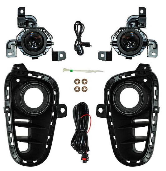FARO NIEBLA KIA RIO 18-20 C/PARRILLA JGO #OP  #ACOG