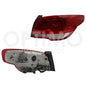 CALAVERA CHEVROLET CAVALIER 2018-2021 C/ARNES C/LED  ROJO/BLANCO DER #OP