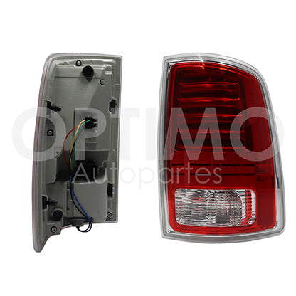 CALAVERA DODGE PU 13-19 LEDS FILO CROMADO C/ARNES  DIFORZA  DER  #OP