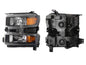 FARO CHEVROLET PU SILVERDO F/NEGRO C/MICA AMBAR DIFORZA 2019-2021 #OP IZQ