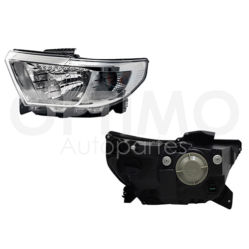FARO CHEVROLET TORNADO VAN 2021-2023 FONDO CROMADO DIFORZA IZQ #OP