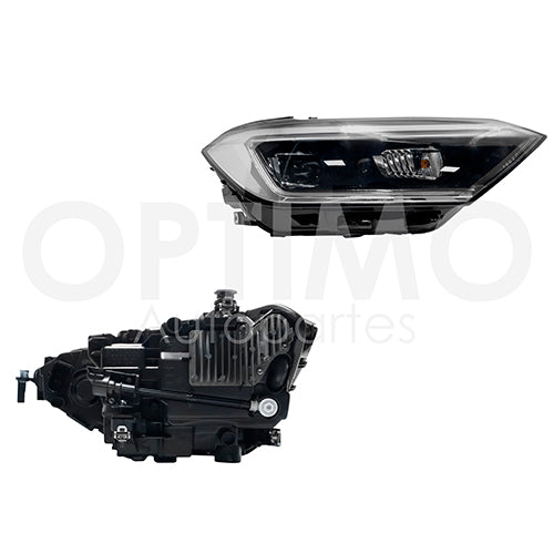 NO APLICA DESCUENTO SOLO 7%*FARO VW JETTA A7 2019-2023 F/NEGRO  C/LED C/LUPA C/MICA BLANCA DIFORZA DERECHO #OP