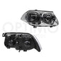 FARO JETTA CLASICO 08-14 FONDO CROMADO  FORCETEC #OP DER