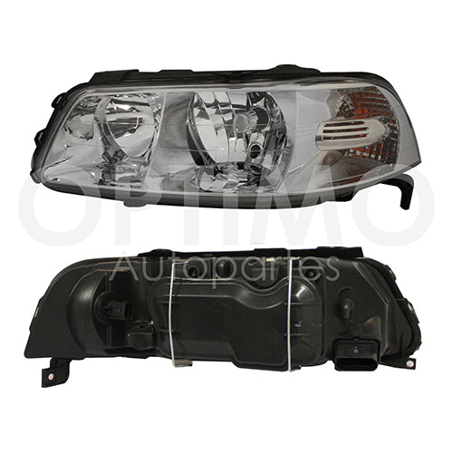 FARO POINTER 00-05 GTI/ SW DOBLE AS FONDO CROMADO  DIFORZA IZQ #OP