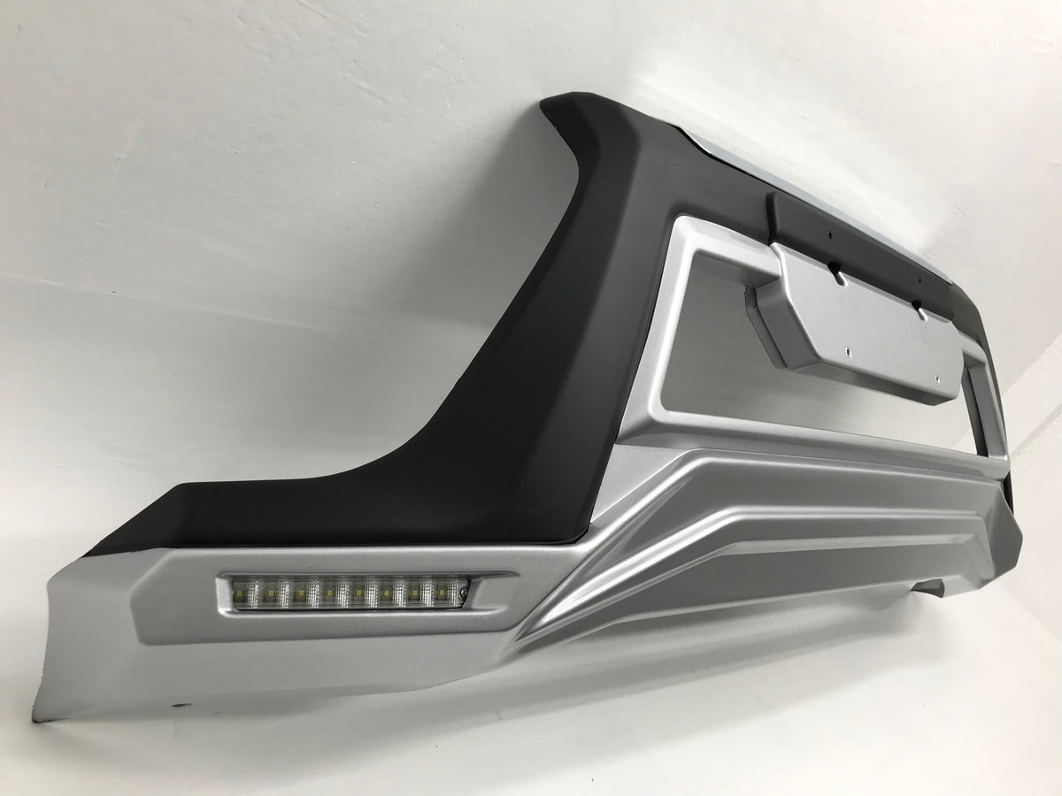 DEFENSA BUMPER GUARD FRONTIER 16-18 C/LED LUZ DE DIA #AM