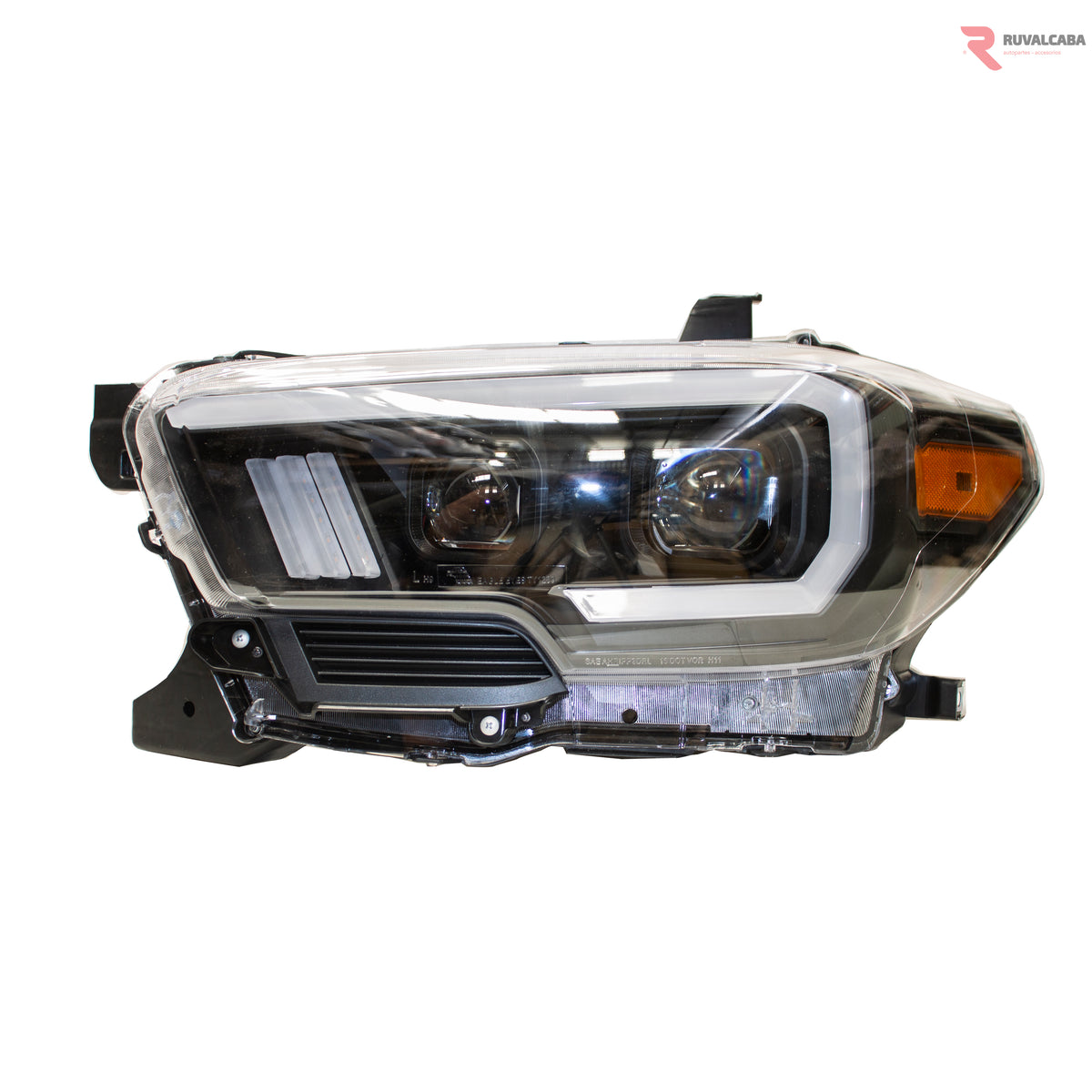 JUEGO FAROS TOYOTA TACOMA 16-22 LED DRL DIRECCIONAL #AC
