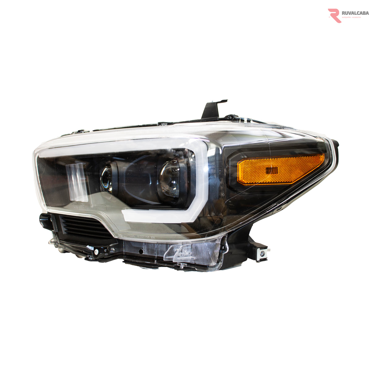 JUEGO FAROS TOYOTA TACOMA 16-22 LED DRL DIRECCIONAL #AC