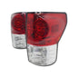 CALAVERAS COMPATIBLE CON TUNDRA  CON LEDS ROJAS 07-12 #AM