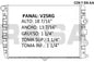 35735 M RADIADOR ALUMINIO PLASTICO POINTER C/AA Y S/AA L4 1.8 Lt 97-02 MECANICO RASA