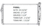 35994 AU RADIADOR ALUMINIO PLASTICO CAMARO93-02V63.4 93-02 TRANS:AUTOMATICA RASA