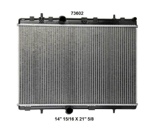 RADIADOR PEUGEOT PARNET,CITROGEN 301 08-11 TUBO SOLDADO