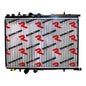 35903 M RADIADOR ALUMINIO PLASTICO 206 / 307 L4-16V 1.1/1.4/1.6/2.0, MECANICO 98-04 RASA