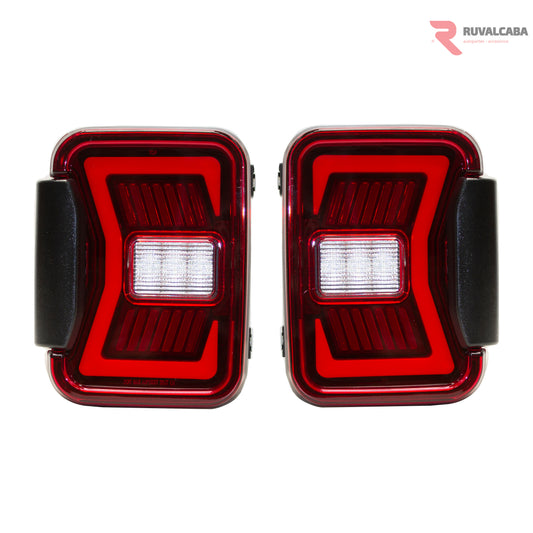 CALAVERAS JEEP GLADIATOR 2019-2021 LED ROJAS #OP