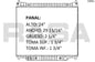 35673 AU RADIADOR ALUMINIO PLASTICO TRITON ECONOLINE VAN, E-350, 7.3 Lt V8 97-02 TRANS:AUTOMATICA RASA