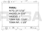 35973 AU RADIADOR ALUMINIO PLASTICO CX9 07-09 TRANS:AUTOMATICA RASA